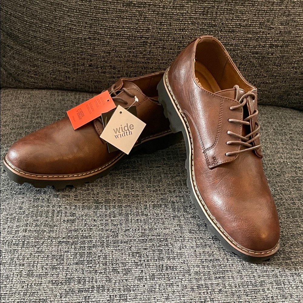 Deer Stags Classic Brown Oxfords